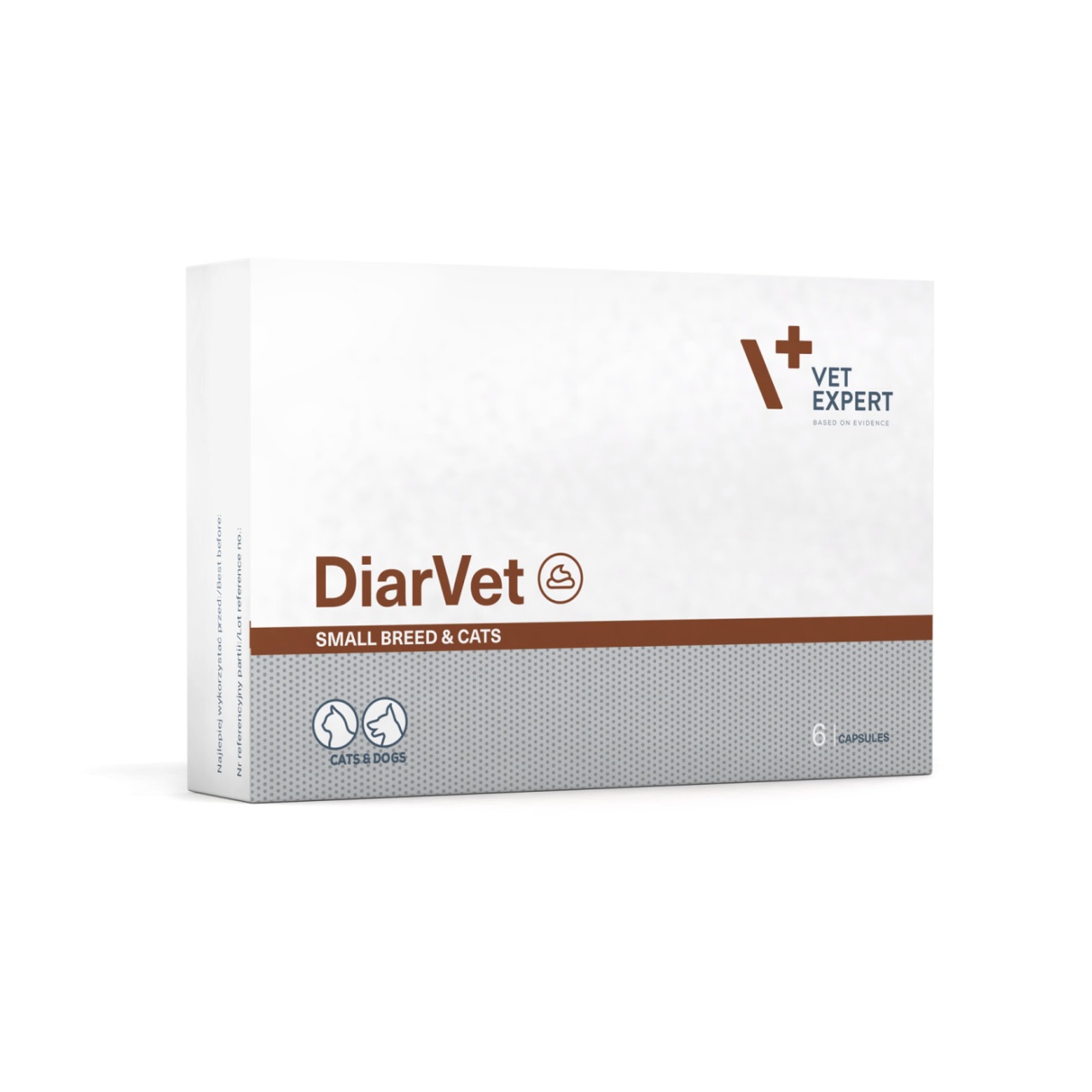 Diarvet caini talie mica si pisici, 6 capsule