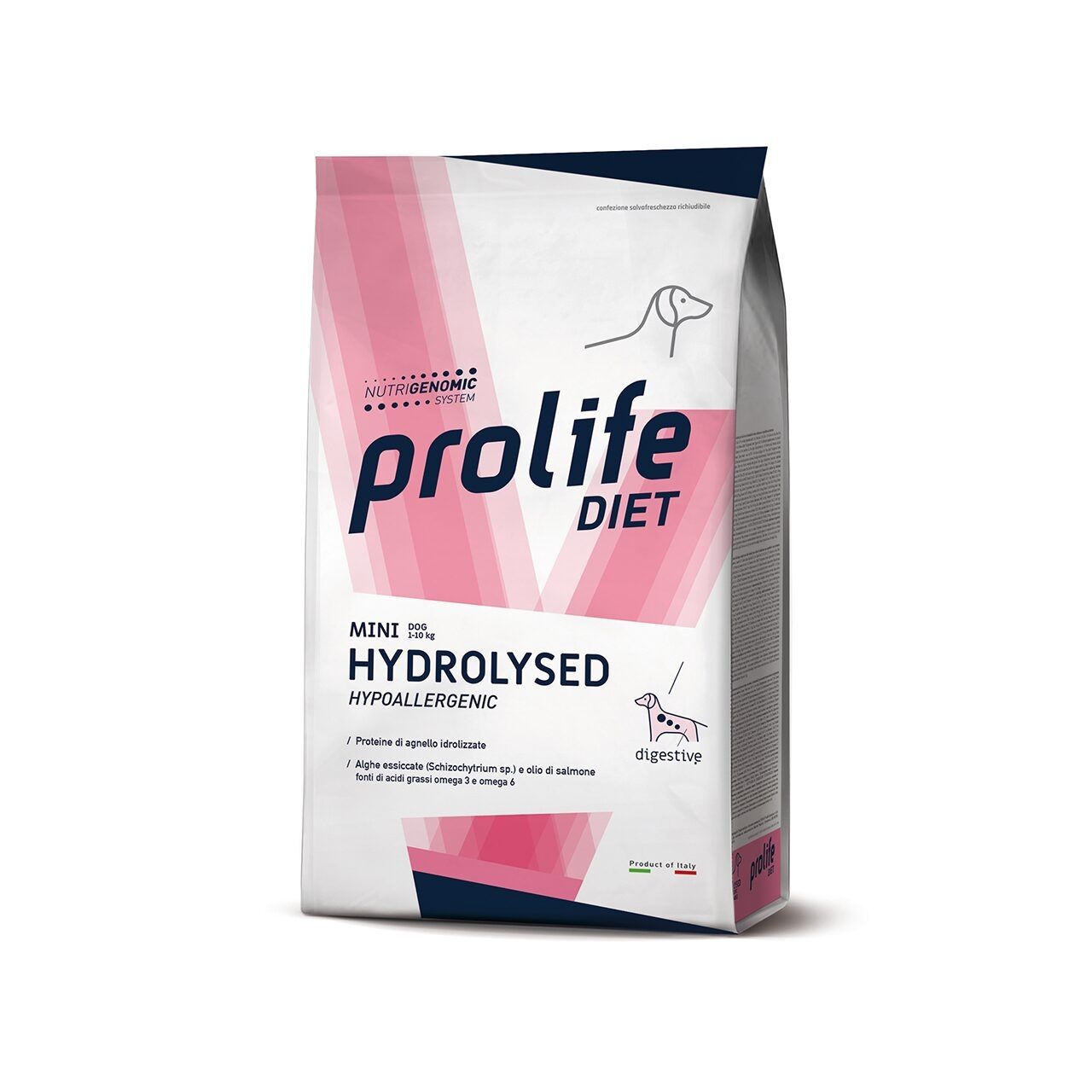 Dieta veterinara caini, Prolife Vet Hypoallergenic Hydrolyzed Miel Mini, 1.5 kg