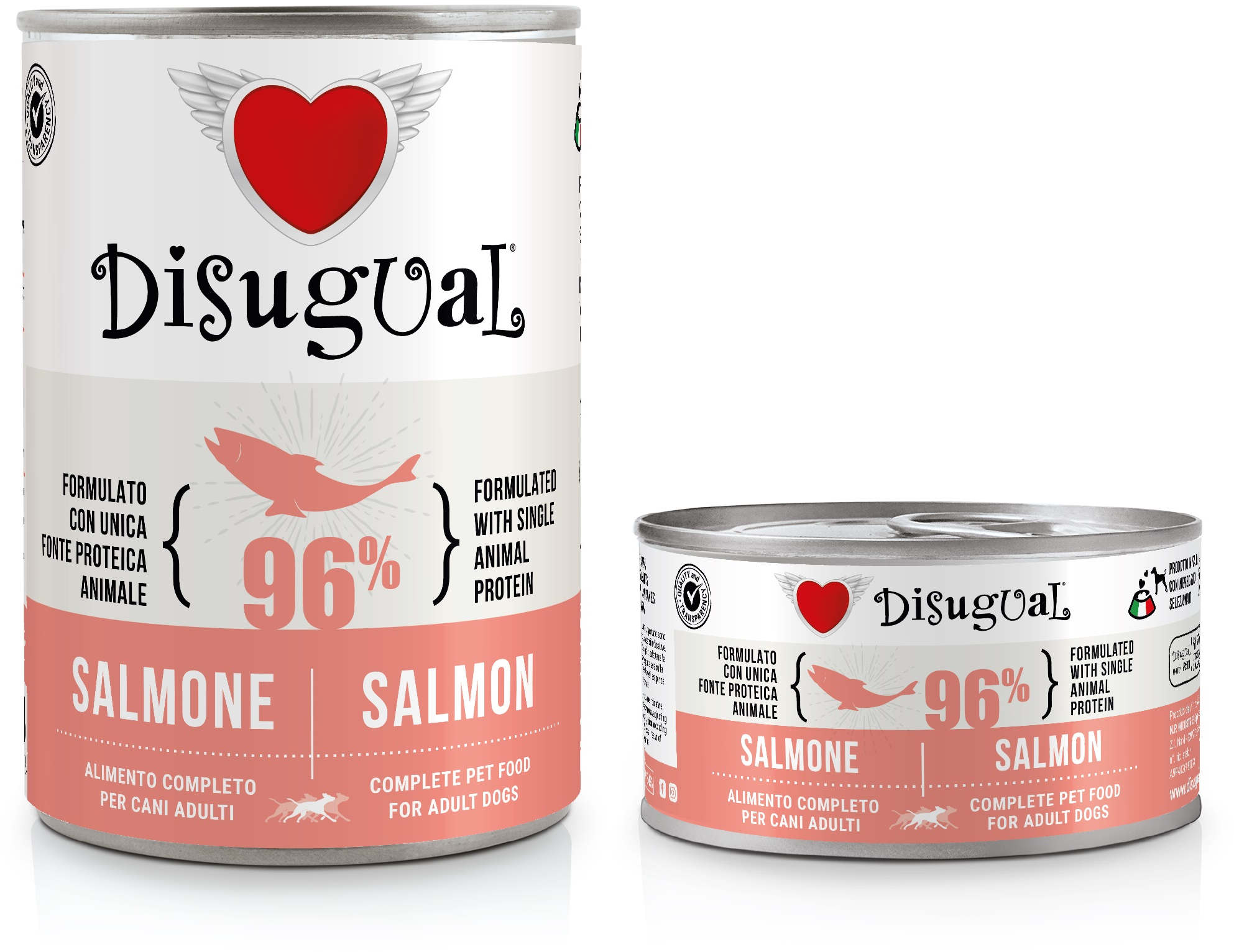 DISUGUAL MONO Dog, pate de somon