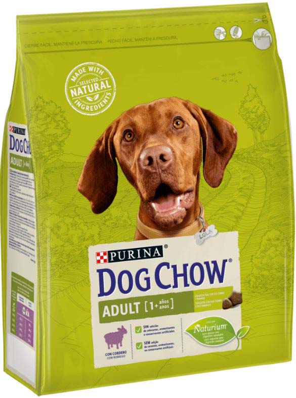 DOG CHOW Hrană uscată pentru câini Adult, cu Miel şi Orez