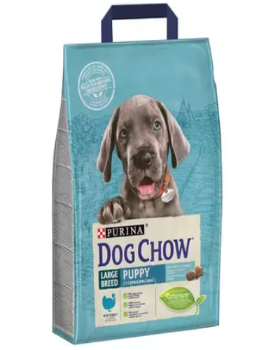 Dog Chow Puppy Large Breed Curcan - 2-5-kg