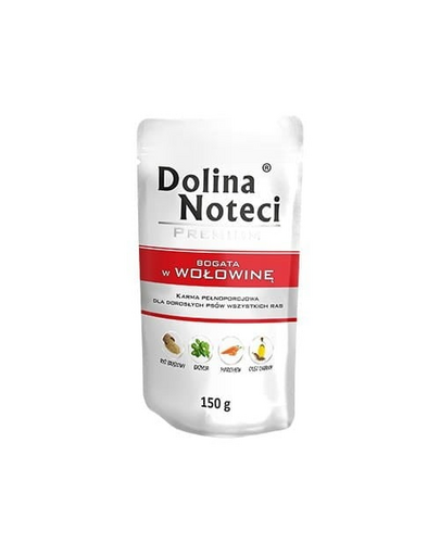 DOLINA NOTECI Premium bogată în carne de vită 150g