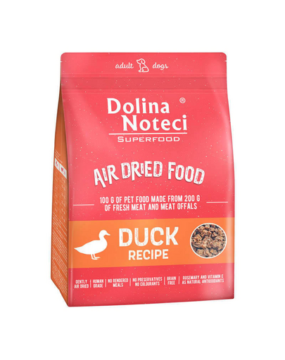 DOLINA NOTECI Superfood hrană câini, cu rață 1 kg