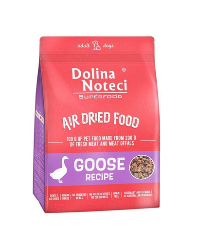 DOLINA NOTECI Superfood hrană cu gâscă pentru câni 1 kg