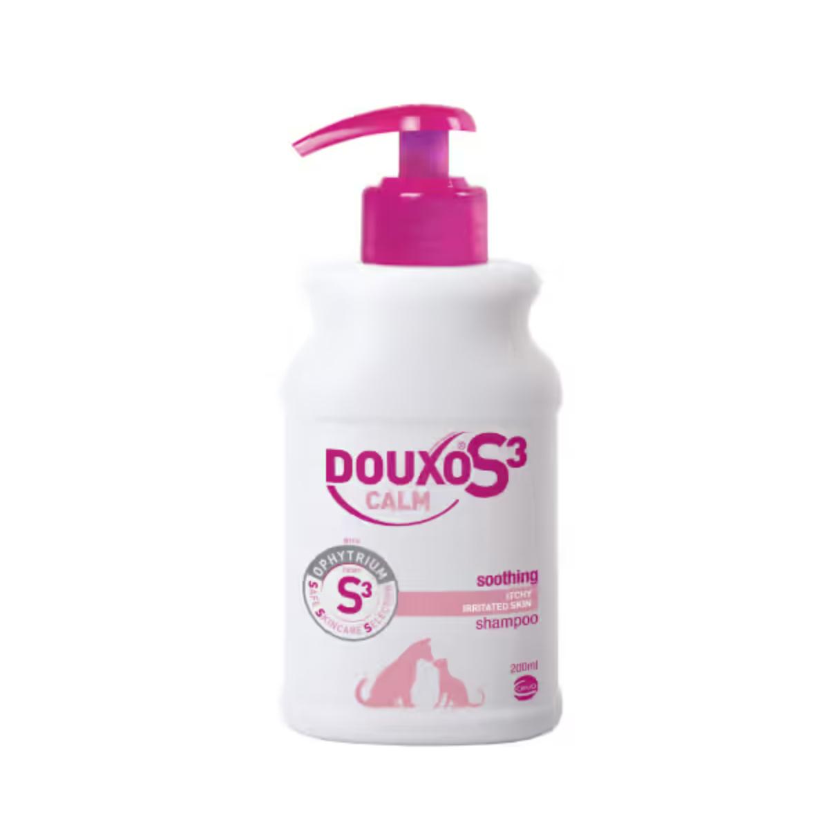 DOUXO S3 Calm, șampon câini și pisici, anti-mâncărime, calmant, flacon, 200ml - poza 1
