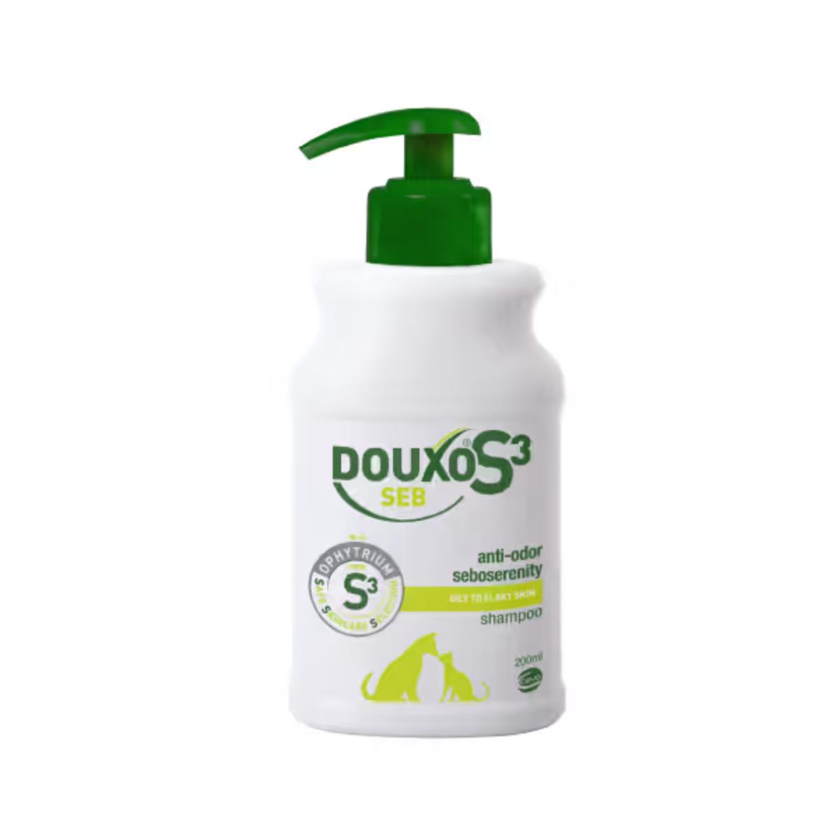 DOUXO S3 Seb, șampon câini și pisici, anti-mătreață, flacon, 200ml - poza 2