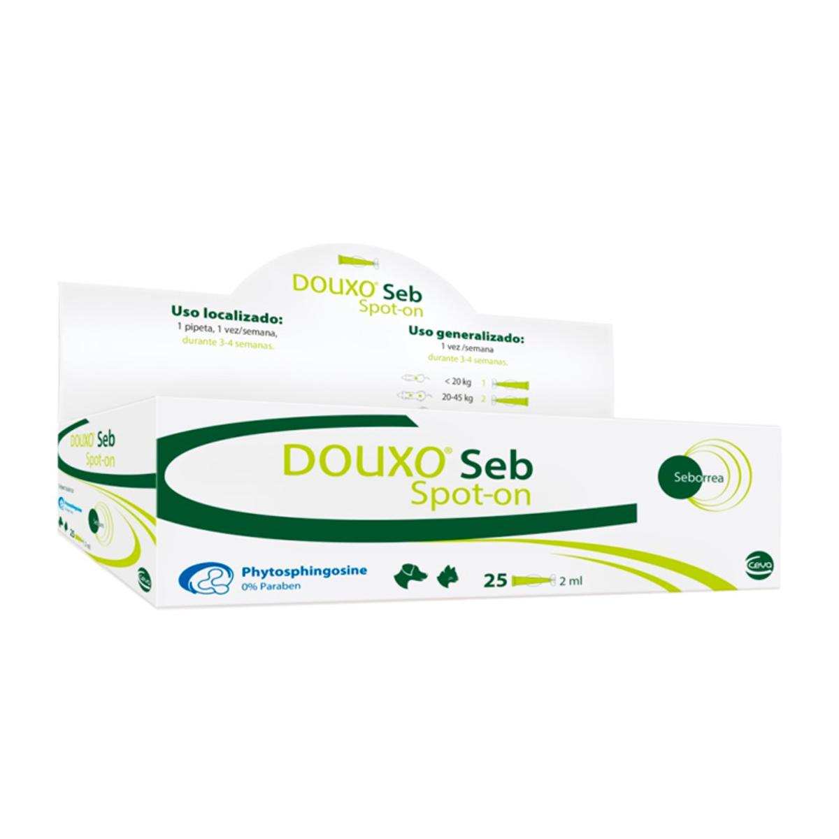 DOUXO S3 Seb Spot on, tratament adjuvant pipete câini și pisici, anti-mătreață, cutie, 2mlx25 buc - poza 2