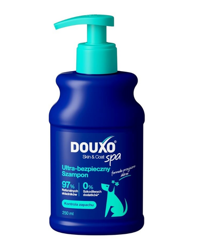 DOUXO Skin &amp; Coat Spa Odor Control Shampoo 250ml șampon neutralizant mirosuri neplăcute câini