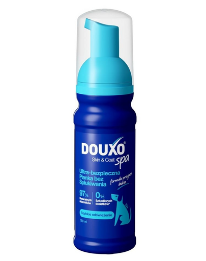 DOUXO Skin & Coat Spa Quick refresh Dog Mousse 150ml spumă fără clătire pentru câini