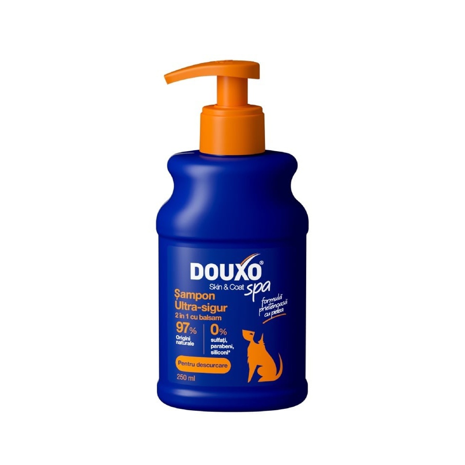 Douxo Spa 2 in 1 Sampon & Balsam Caine, 250 ml