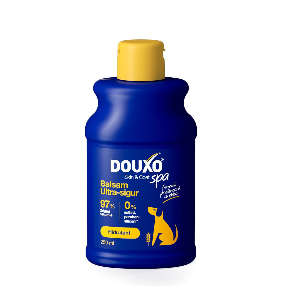 DOUXO SPA Conditioner Oatmeal, balsam câini, hidratant, descâlcirea blănii, Vanilie și Nucă de cocos, flacon, 250ml - poza 2