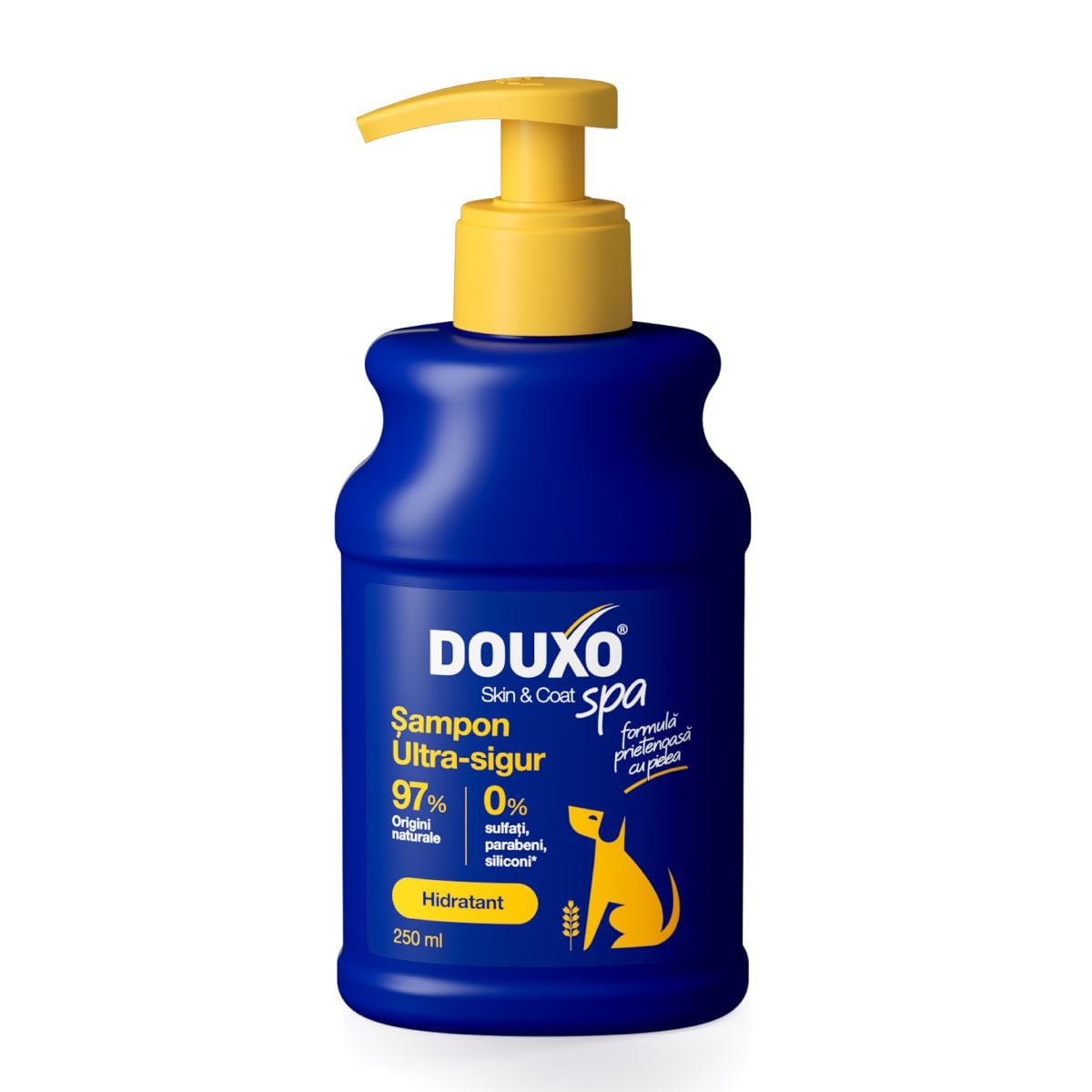 DOUXO SPA Hydrating Oatmeal, șampon câini, hidratant, Vanilie și Nucă de cocos, flacon, 250ml - poza 2