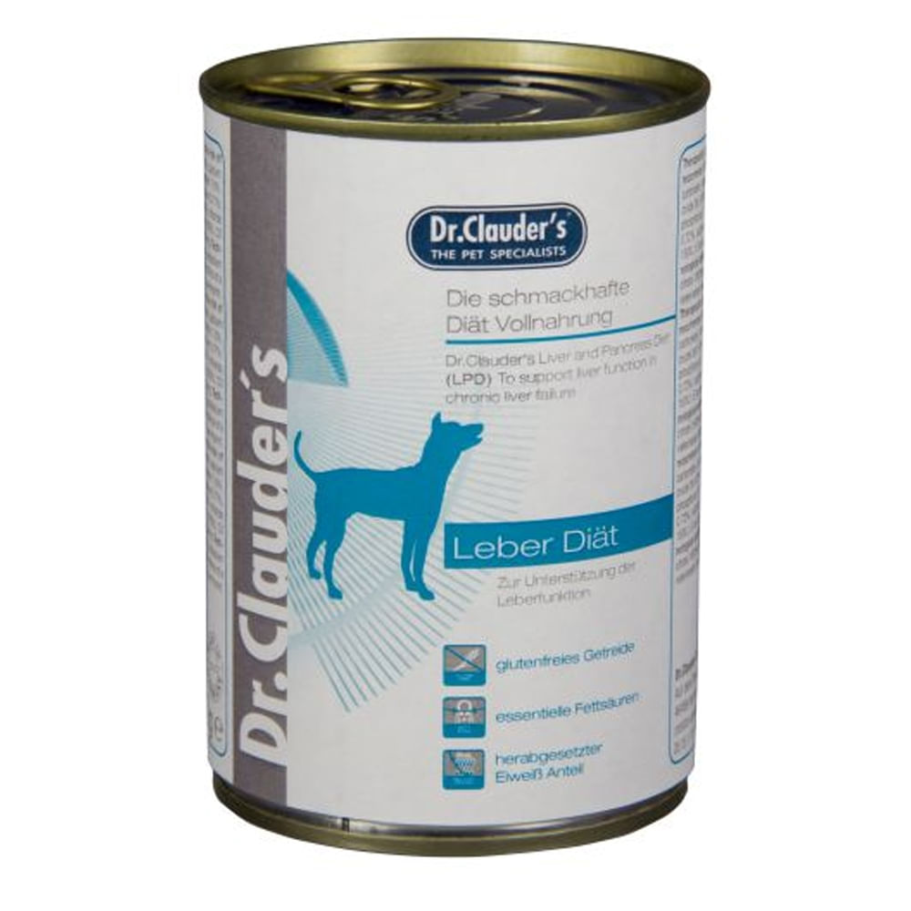 Dr. Clauder's Diet Dog Hepatic, 400 g - poza 1