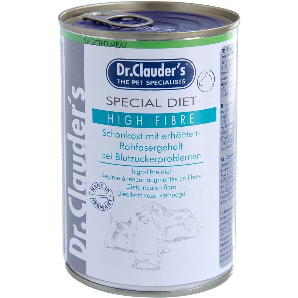 Dr. Clauder's Diet Dog High Fibre, 400 g - poza 1