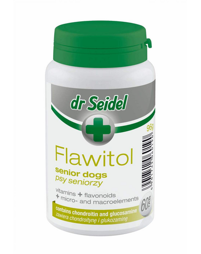 DR SEIDEL Flawitol câini seniori articulații mobilitate 60 tablete