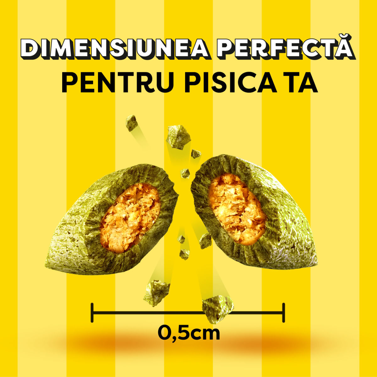 DREAMIES Catnip, punguță recompense pisici, 60g - poza 5