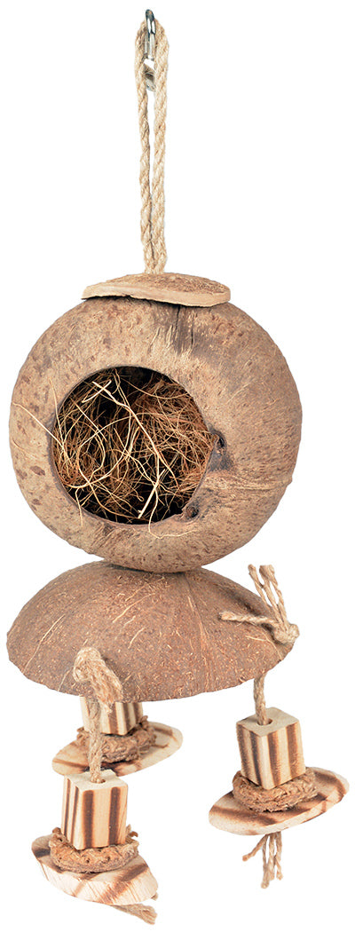 DUVO+ Jucărie pentru rozătoare Coconut jungle, cuburi, 34x12x12cm
