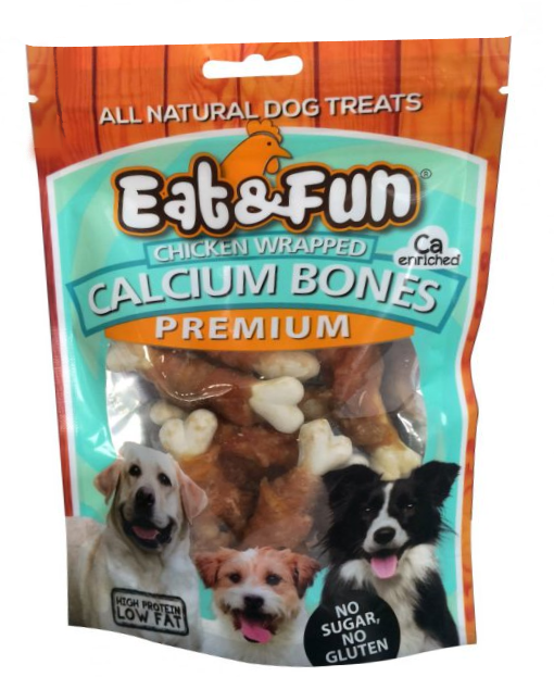 Eat&amp;Fun Recompense Caini Chicken Calcium Bones 100 G