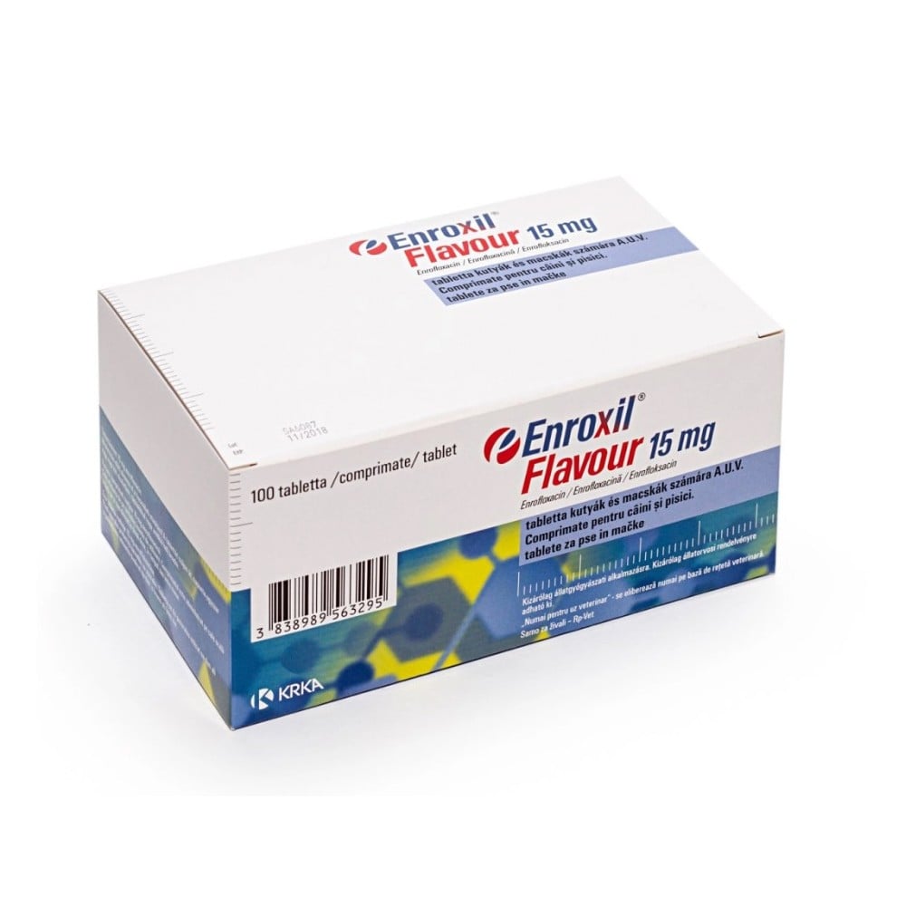 Enroxil Flavour, 10 tablete - poza 1