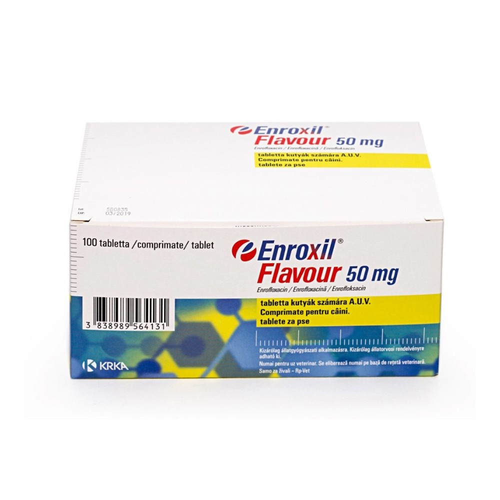 Enroxil Flavour, 10 tablete - poza 2