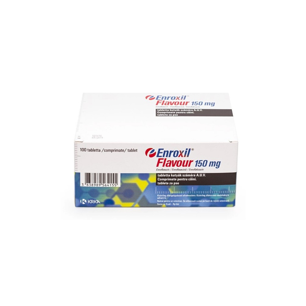 Enroxil Flavour, 10 tablete - poza 3