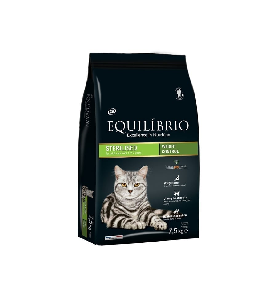 Equilibrio Cats Adult Castrate 7.5 kg - poza 1
