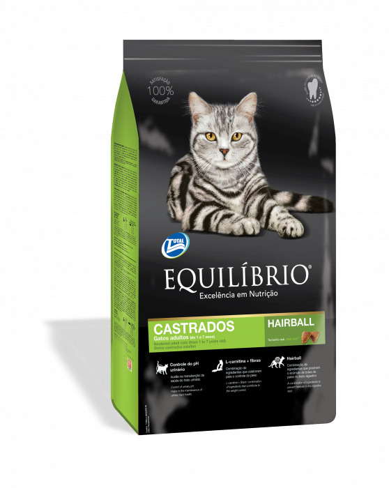 Equilibrio Cats Adult pisici castrate, 7.5 kg