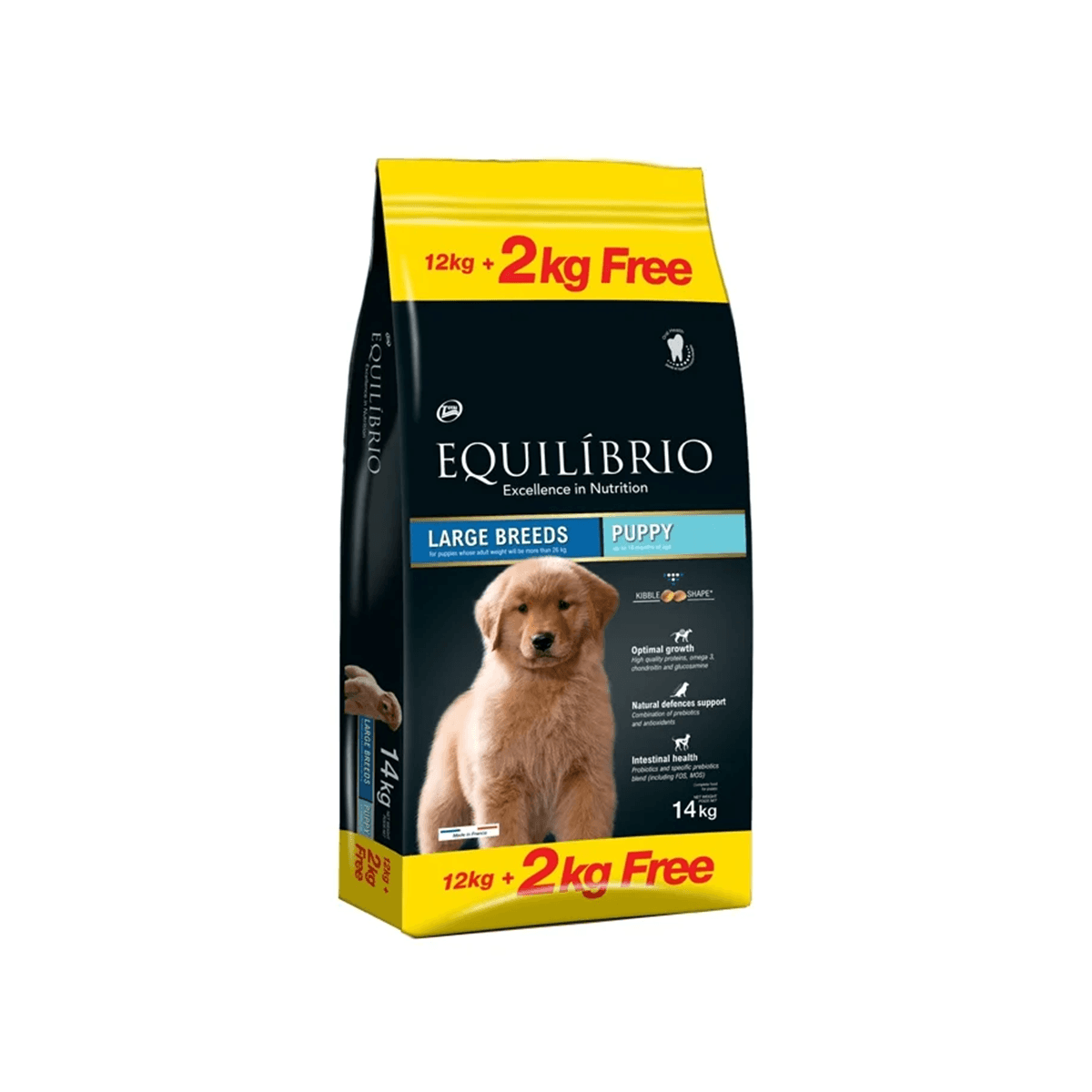 Equilibrio Puppy Large Breed 12 kg + 2 kg Cadou - poza 2