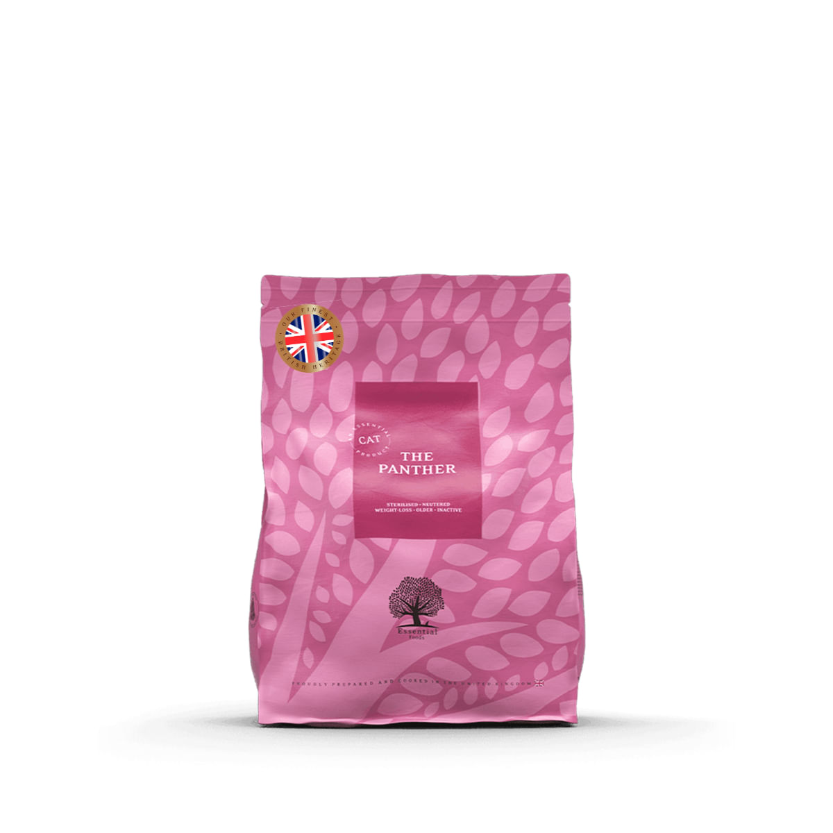 ESSENTIAL Panther, Somon și Pește alb, hrană uscată fără cereale pisici sterilizate senior, 1.5kg - poza 1