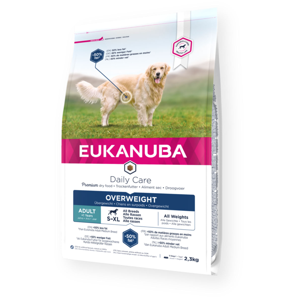EUKANUBA Daily Care Overweight, S-XL, Pui, hrană uscată câini sterilizați, obezitate, 12kg - poza 2