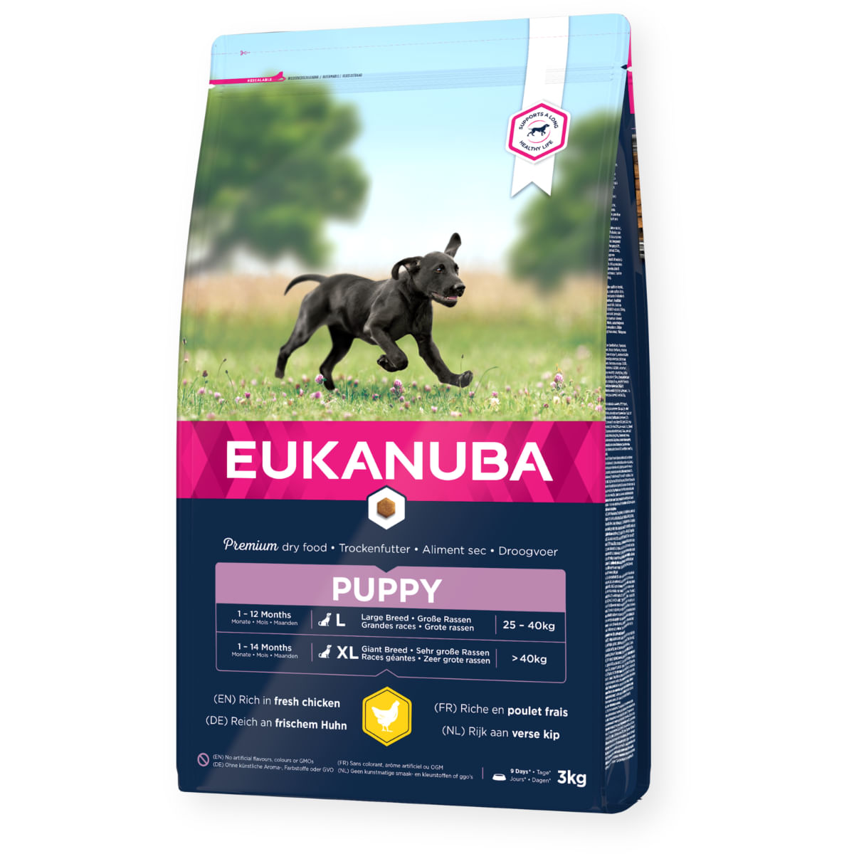 EUKANUBA Puppy Large Breed, L-XL, Pui, hrană uscată câini junior, 15kg - poza 1