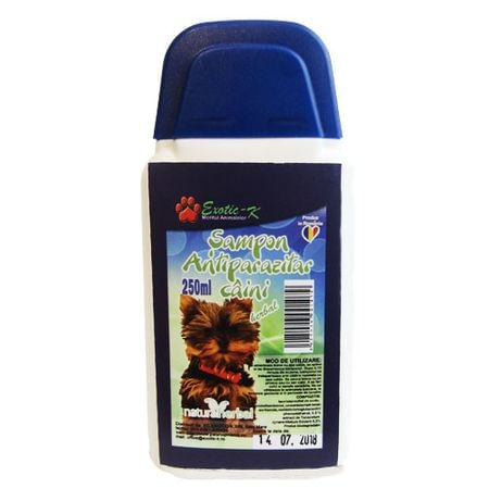 Exotic-K Caine Sampon Antiparazitar Herbal 250 ml - poza 1