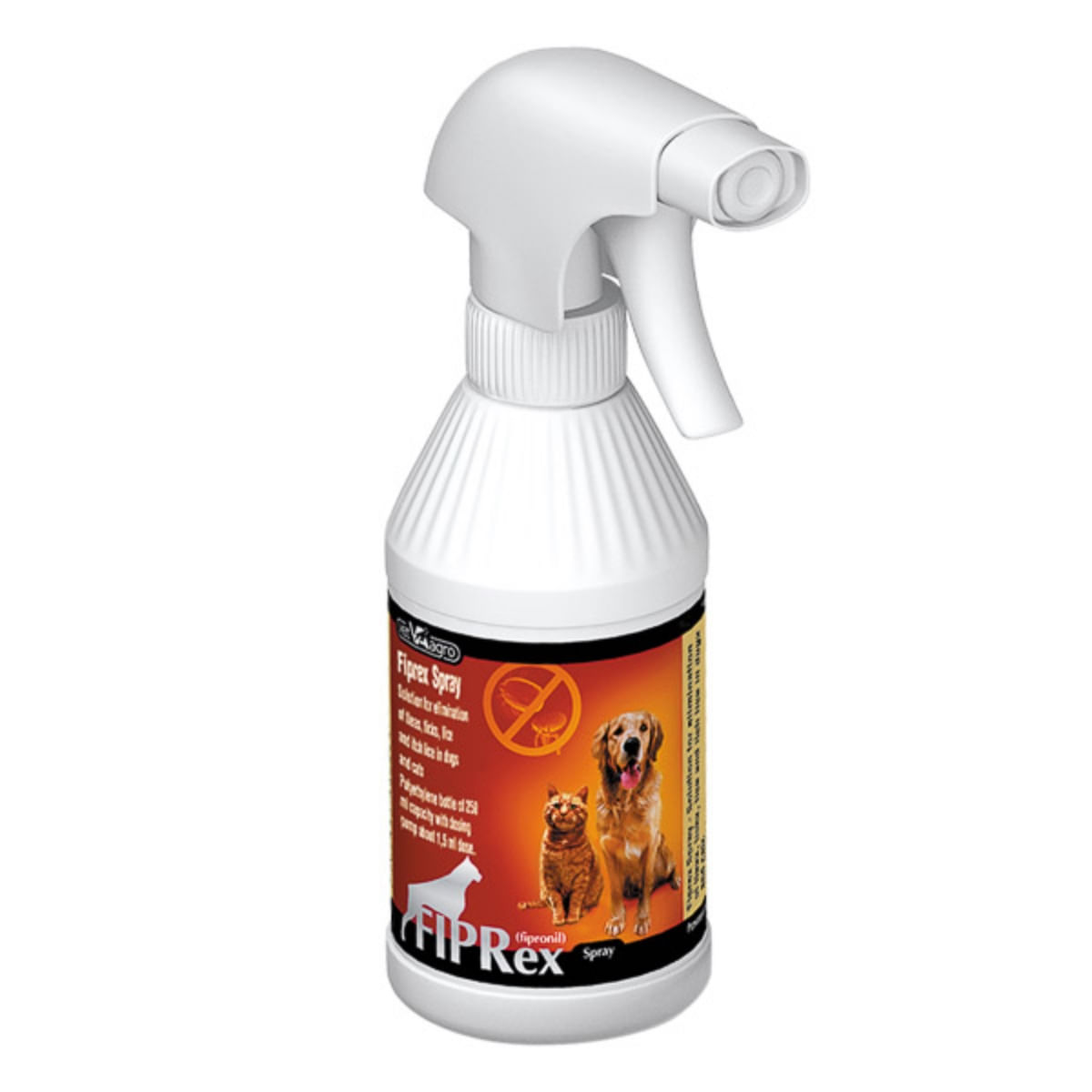 FIPREX, deparazitare externă câini și pisici, spray repelent, XS-XL, 250ml