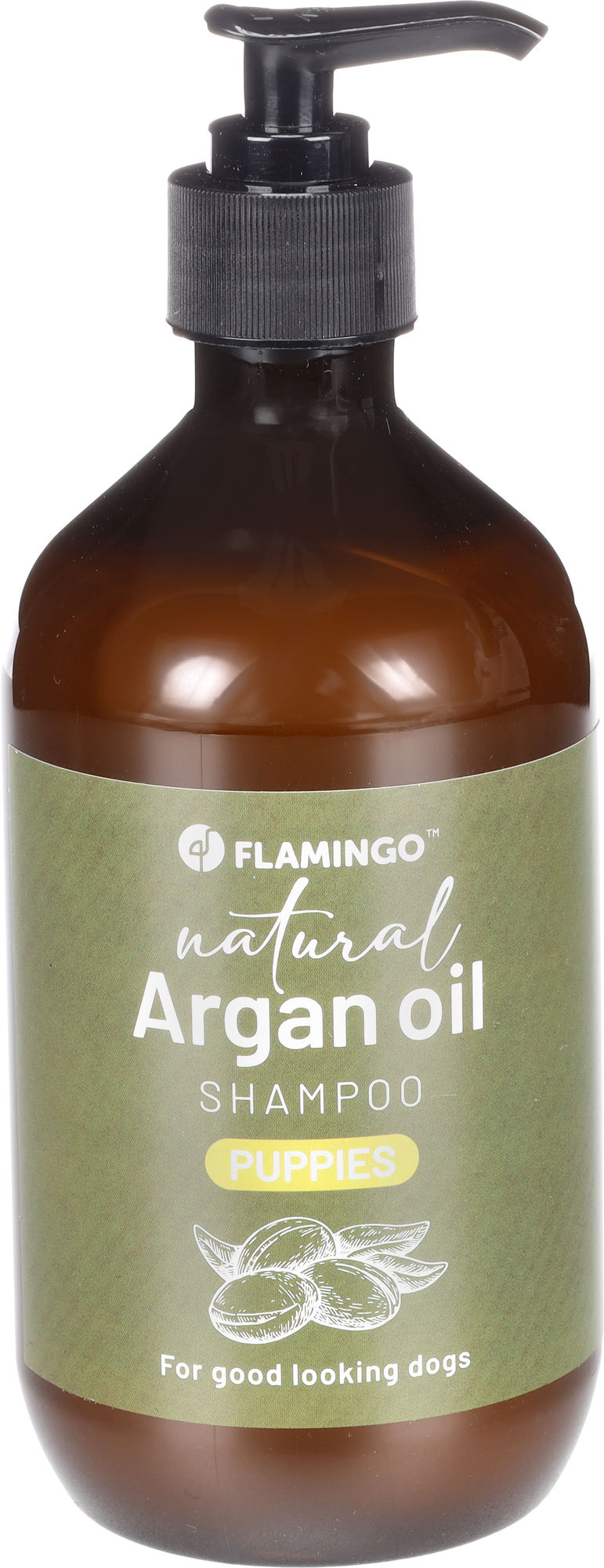 FLAMINGO Şampon Natural cu ulei de argan pentru căţeluşi 500ml