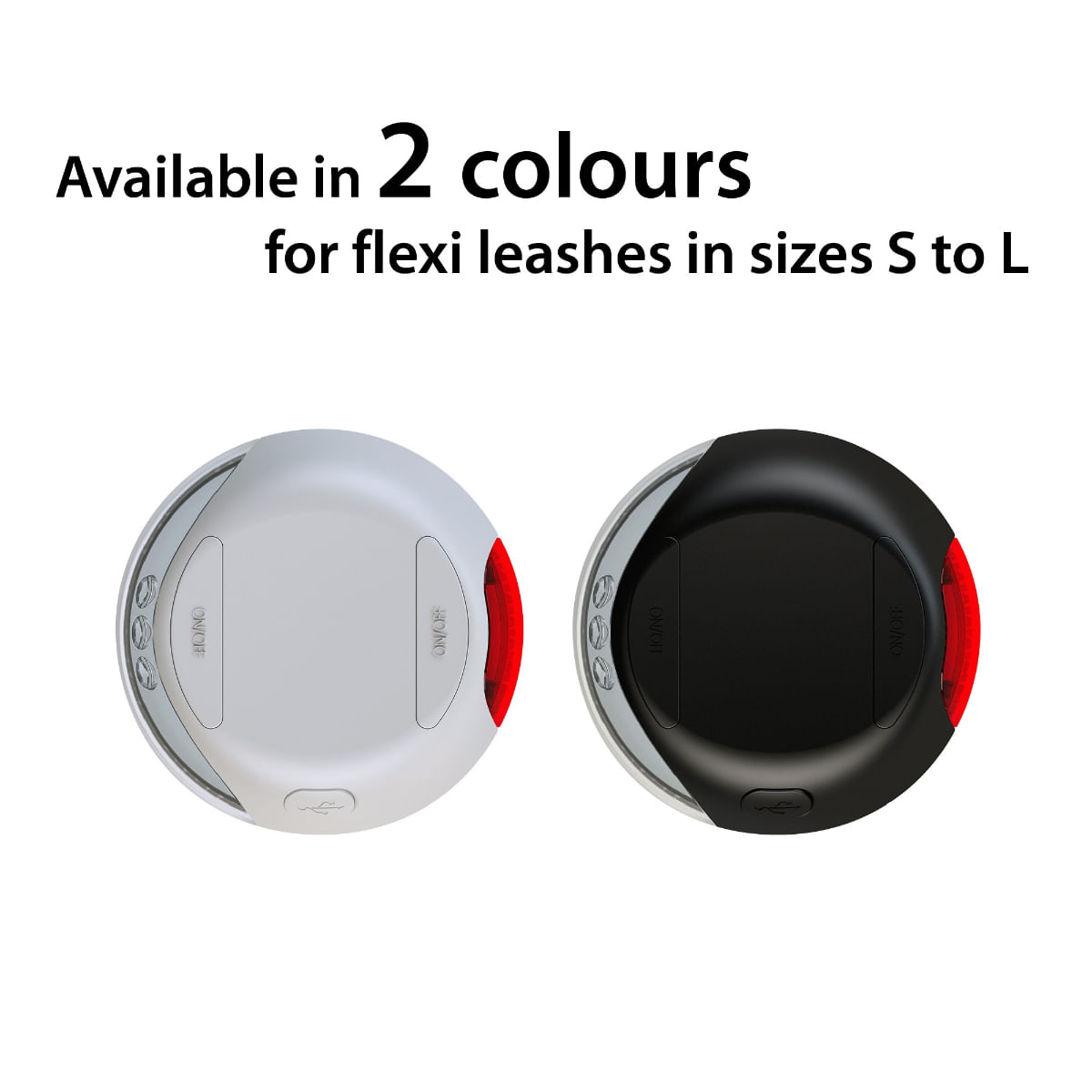 FLEXI LED Lighting System, accesoriu iluminat câini, plastic, negru, S-L - poza 4
