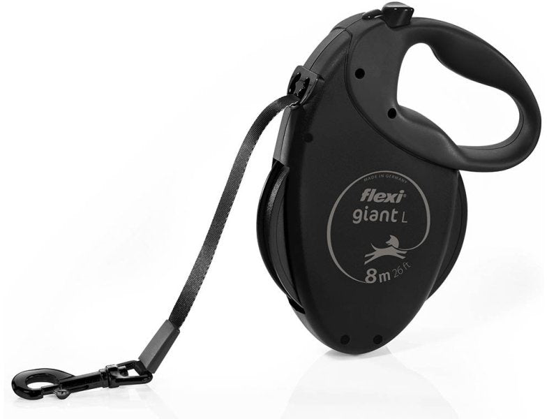 FLEXI Lesă retractabilă GIANT cu bandă