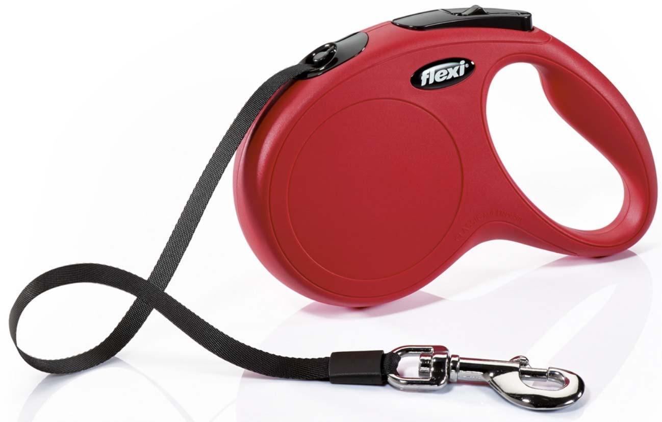 FLEXI Lesă retractabilă NEW CLASSIC, cu bandă