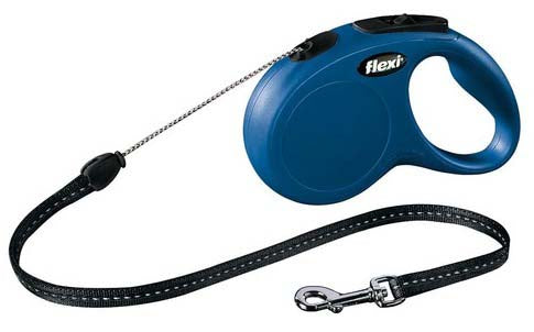 FLEXI Lesă retractabilă NEW CLASSIC, cu fir rotund