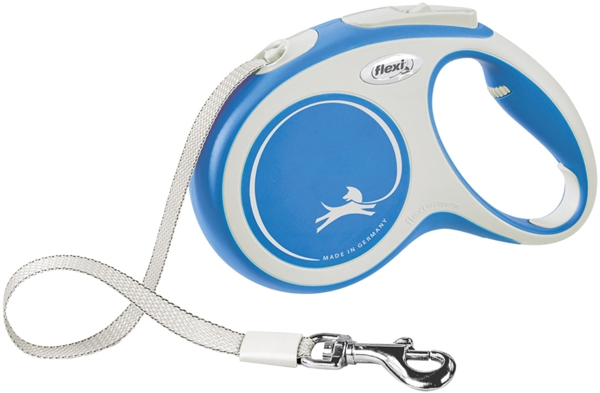 FLEXI Lesă retractabilă NEW COMFORT cu bandă