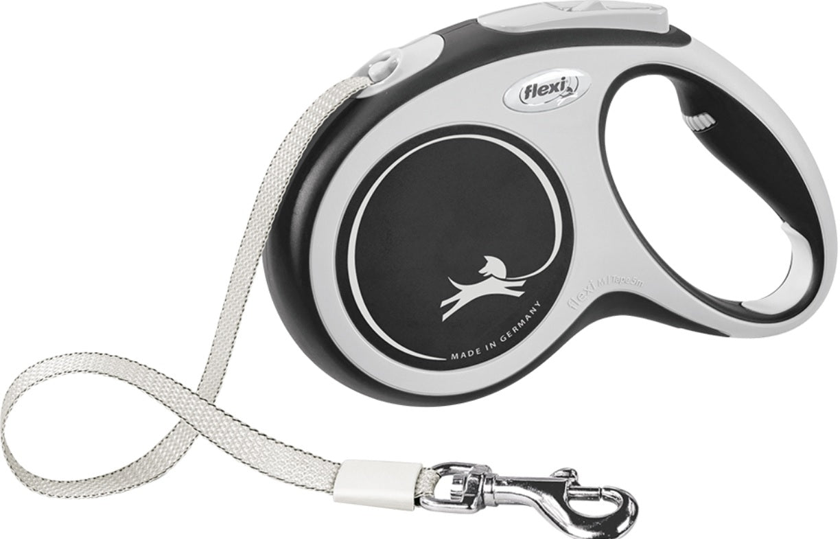 FLEXI Lesă retractabilă NEW COMFORT cu bandă