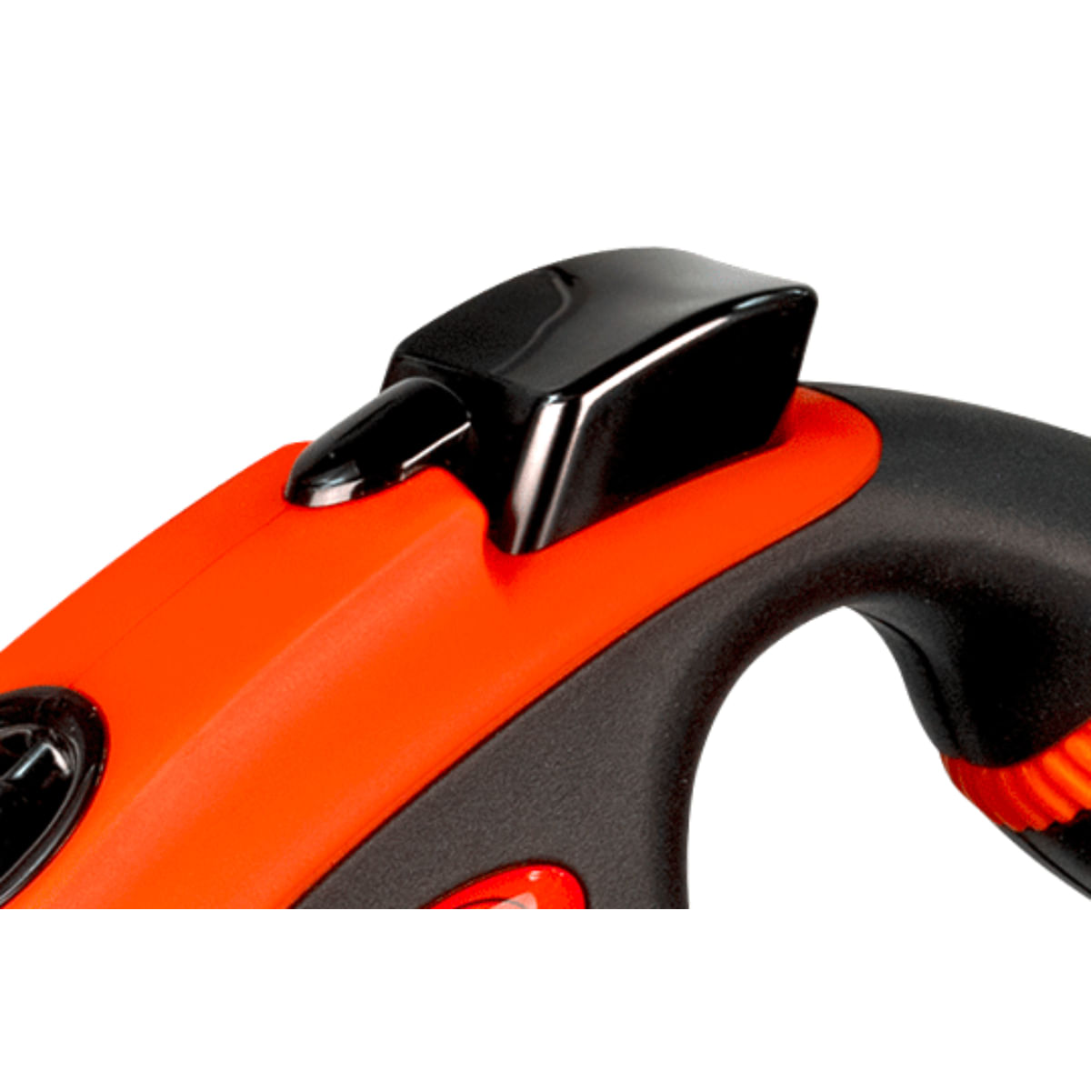 FLEXI Xtreme, lesă bandă retractabilă câini, nylon, portocaliu, L(65kg, 5m) - poza 5