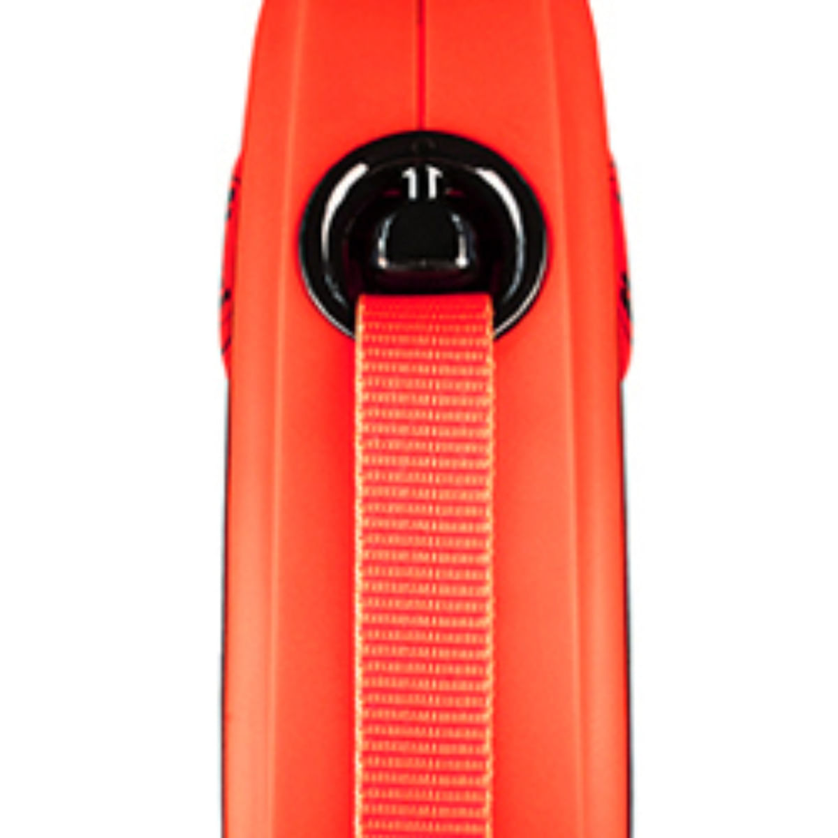 FLEXI Xtreme, lesă bandă retractabilă câini, nylon, portocaliu, M(35kg, 5m) - poza 4