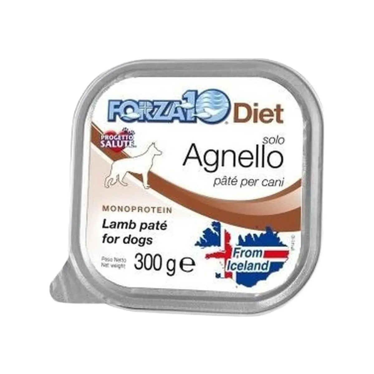 FORZA10 Monodiet Solo, XS-XL, Miel, dietă veterinară, tăviță hrană umedă monoproteică câini, alergii, (pate), 300g - poza 2