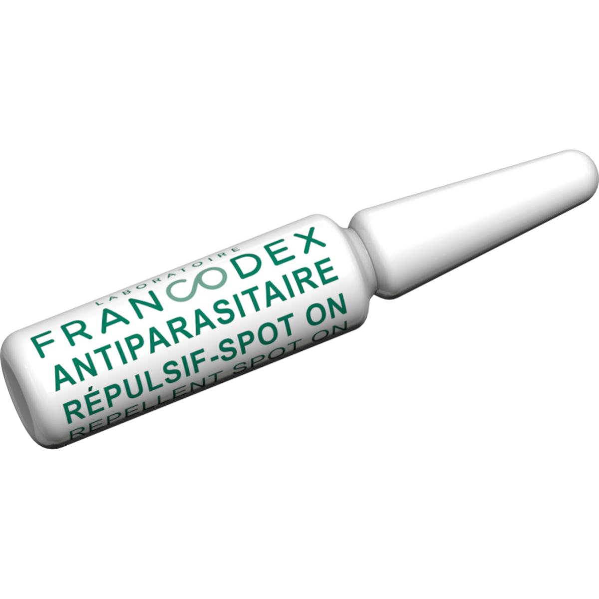 FRANCODEX, deparazitare externă naturală pisici, (2 - 8kg), pipetă repelentă, 1ml x 4buc - poza 3