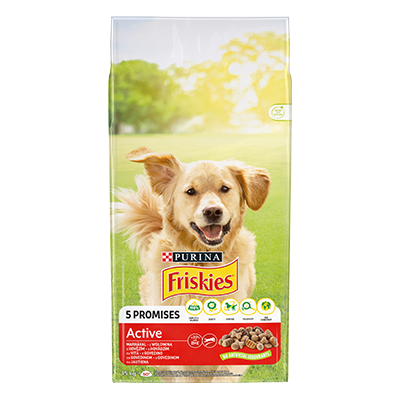 Friskies Active cu Vita, 2.4 kg