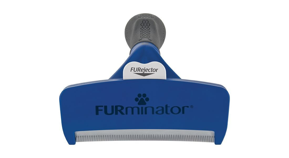 FURMINATOR, perie câini, păr scurt, anti-năpârlire, metal FURMINATOR, L, perie câini, păr scurt, anti-năpârlire, metal - poza 5
