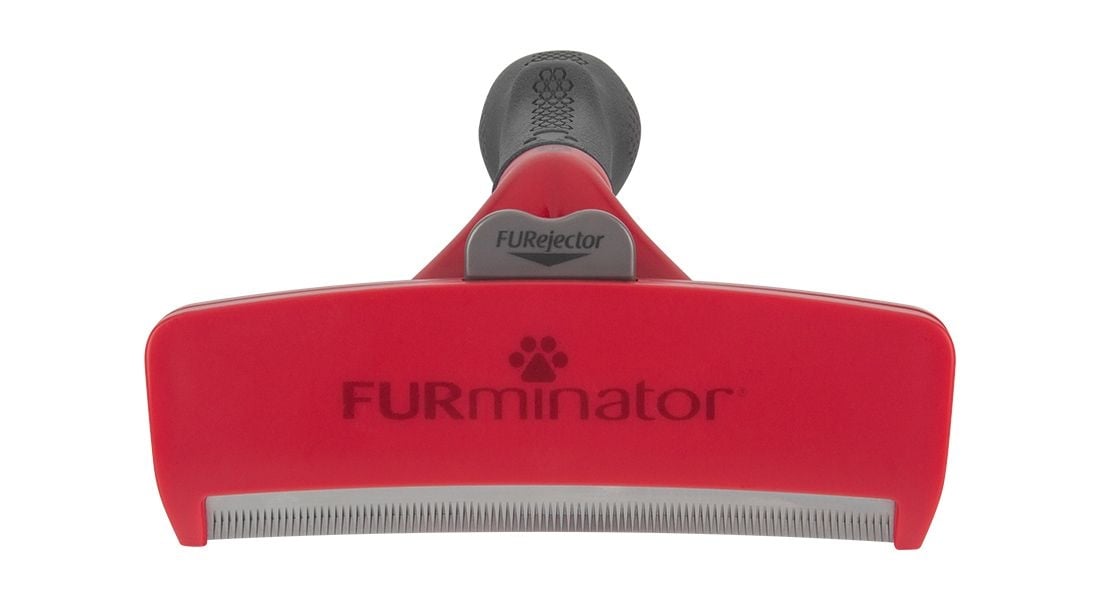 FURMINATOR, perie câini, păr scurt, anti-năpârlire, metal FURMINATOR, XL, perie câini, păr scurt, anti-năpârlire, metal - poza 5