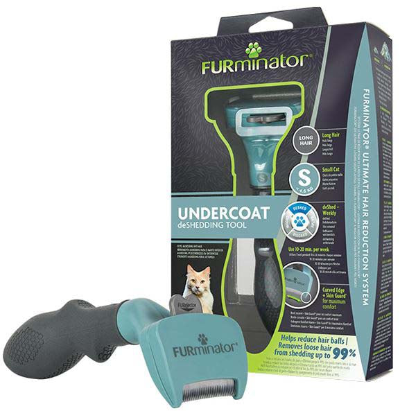 FURminator Perie pentru pisici cu păr lung