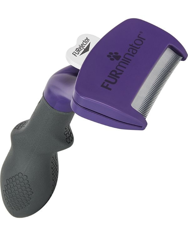 FURMINATOR, perie pisici, păr scurt, anti-năpârlire, metal FURMINATOR, M-L, perie pisici, păr scurt, anti-năpârlire, metal - poza 2