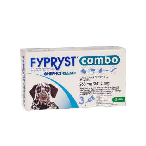 Fypryst Combo Dog L (20-40kg) x 3 pip - poza 2